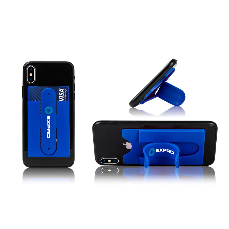 Silicone phone holder
