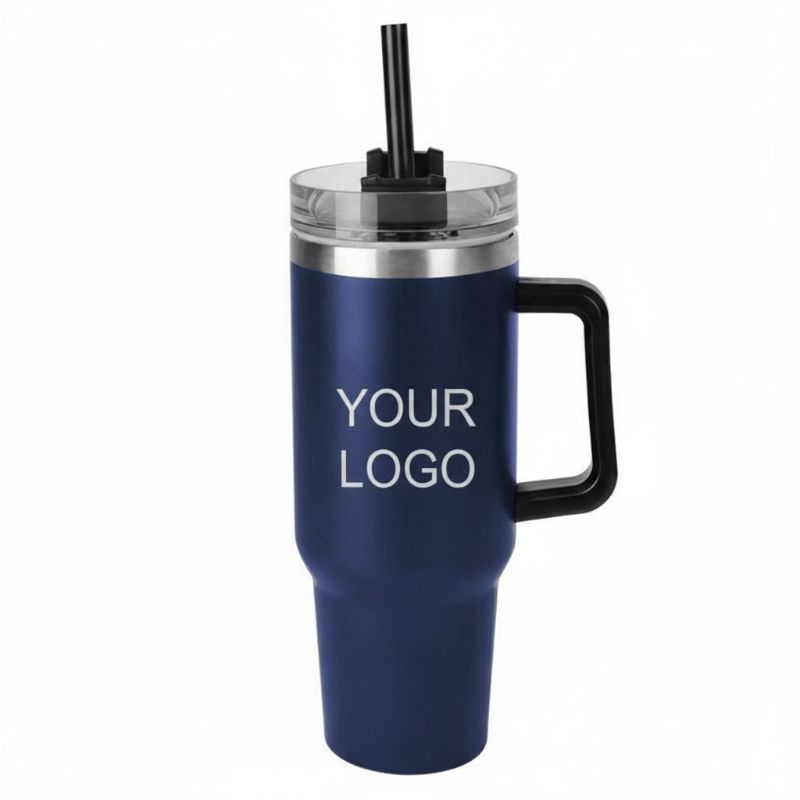 Stainless Steel Tumbler with Handle