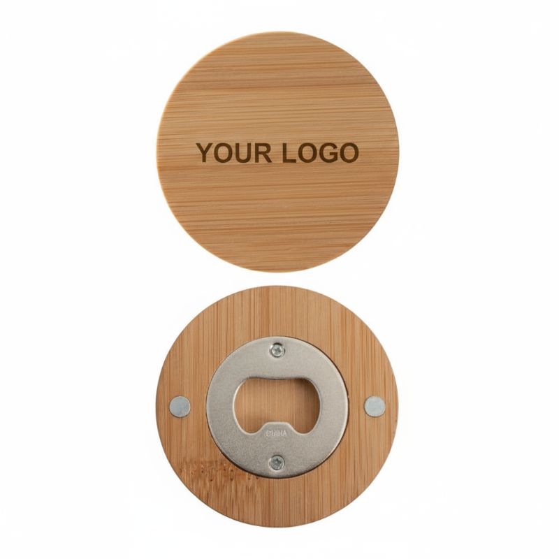 Bamboo Bottle Opener
