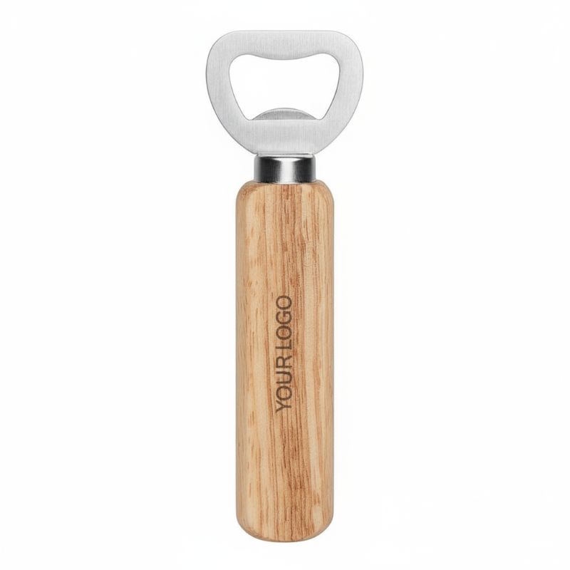 Bamboo Bottle Opener