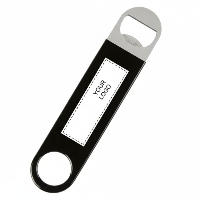 Large Vinyl Coated Stainless Steel Bottle Opener