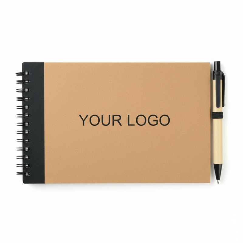 Eco Spiral And Pen Notebook