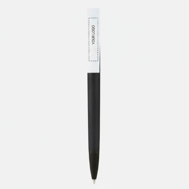 Twist-Action Rubberized Ballpoint Pen