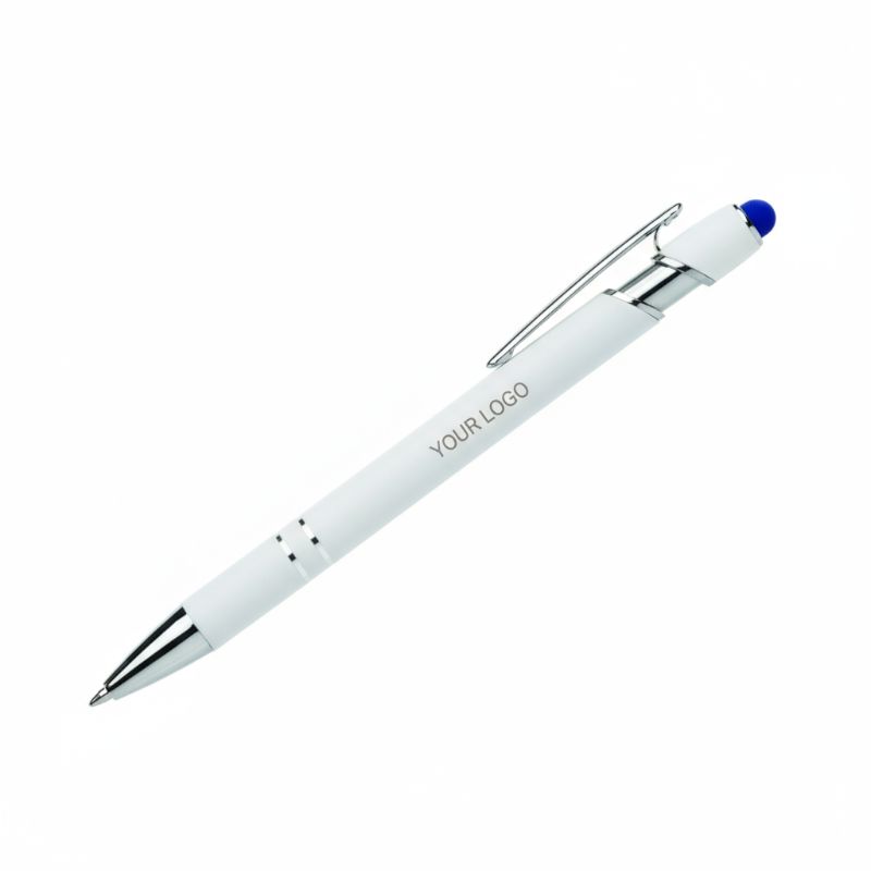 Soft-Touch Stylus Ballpoint Pen - Black Ink