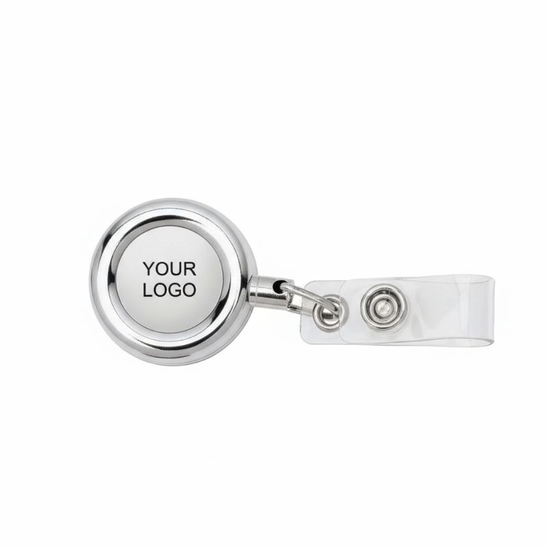 Metal Retractable Badge Holder