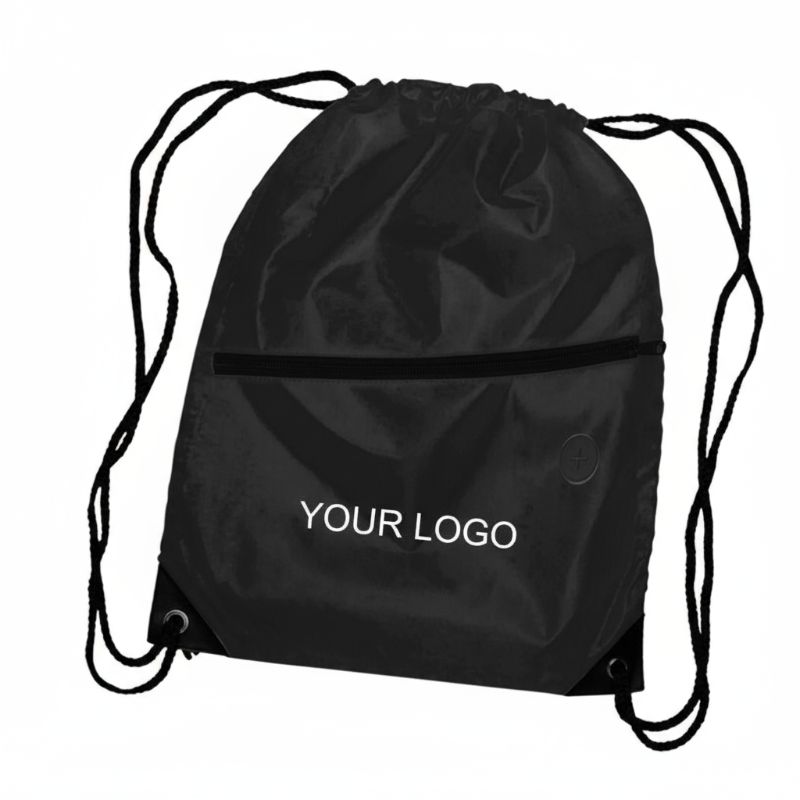 Drawstring Backpack with Full-Color Inkjet
