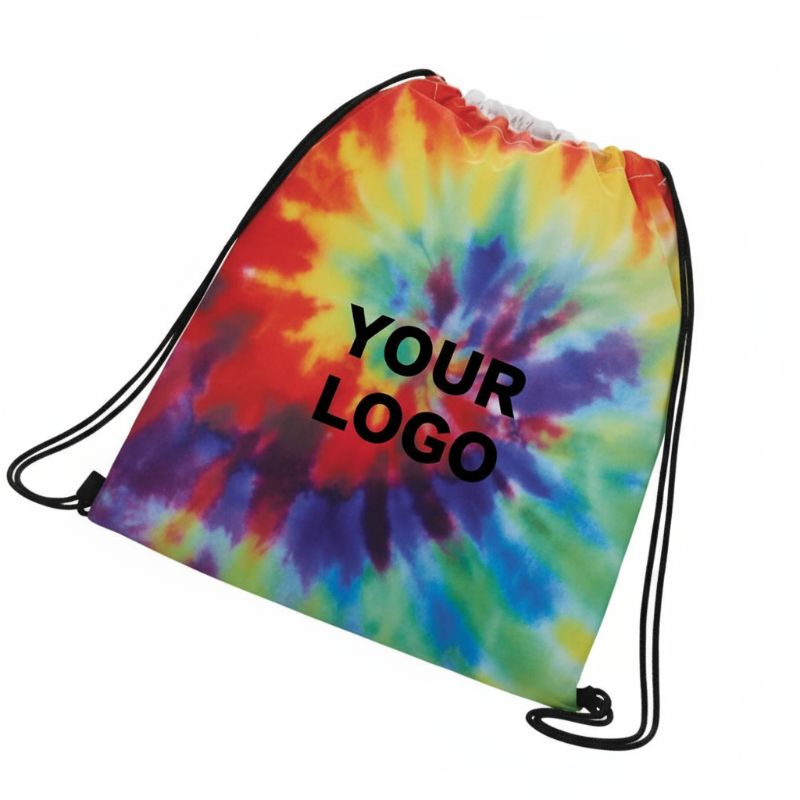 Tie Dye Cinch Bag