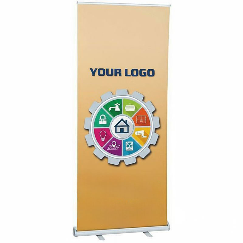 Value Polypropylene Retractable Banner Display - 33-1/2″
