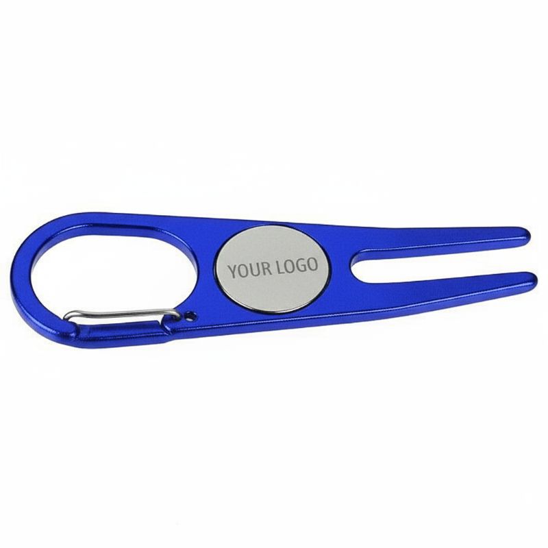 Aluminum Divot Tool with Ball Marker